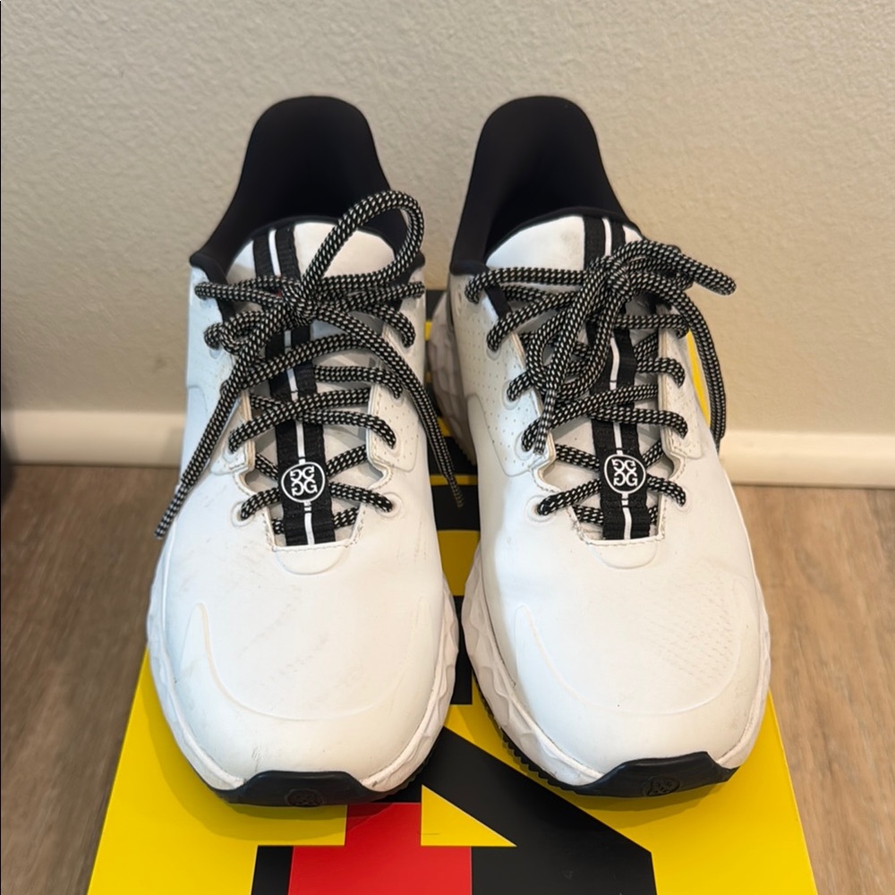 G/ FORE WOMEN'S MG4+ PERFORATED ZEBRA ACCENT GOLF SHOE